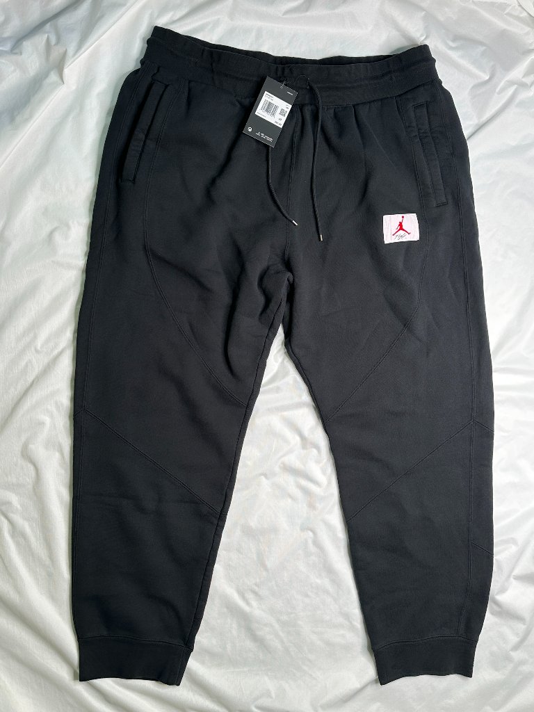 Nike Jordan Women's Xxl Flight Sweatpants Black Air Jordan Fleece Active Nwt